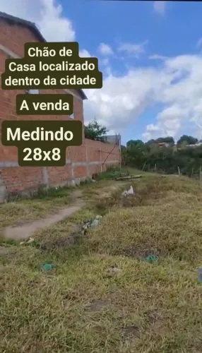 Chão de casa em Pacatuba, terreno