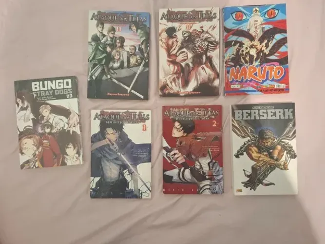 Mangás Avulsos (Tokyo Ghoul, Berserk, Attack on Titan e etc)