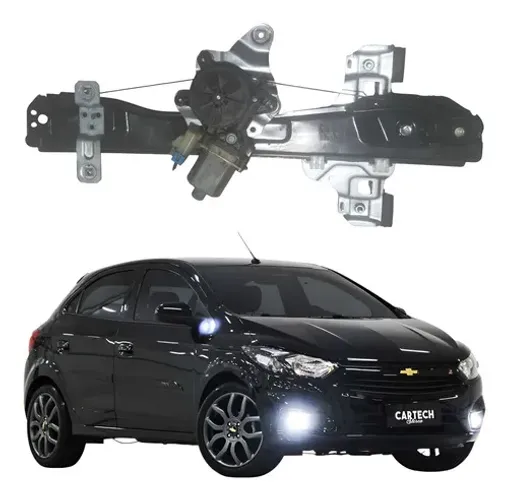 Máquina Vidro Porta Dianteira Direita Chevrolet Onix 13 A 19