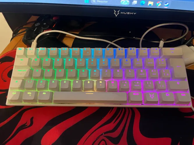 Teclado Husky Blizzard 60% RGB 