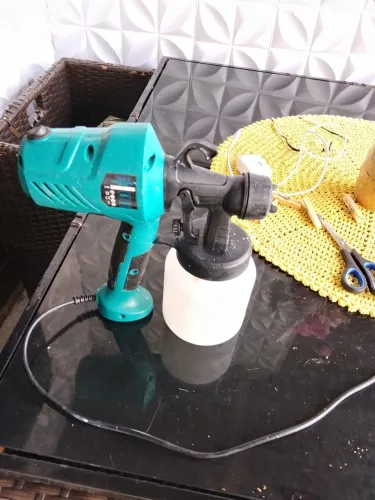 Pistola de pintura elétrica