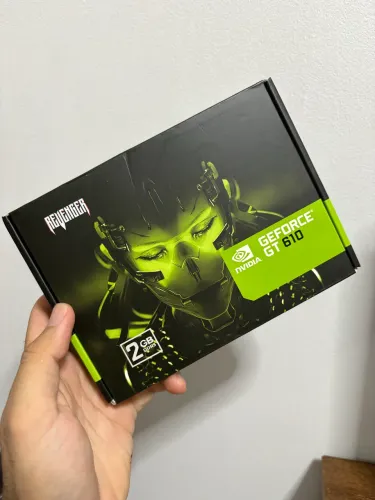 Placa De Vídeo Nvidia Ge Force Gt610