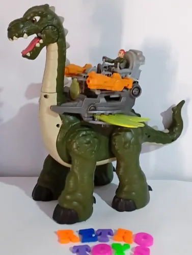 DINOSSAURO IMAGINEXT JURASSIC WORLD FISHER PRICE
