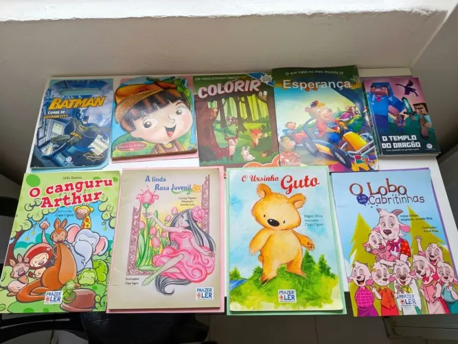 Coleção de livros infantis- 9 livros lindos
