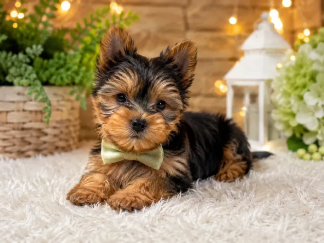 Super lindinho filhote de Yorkshire macho mini
