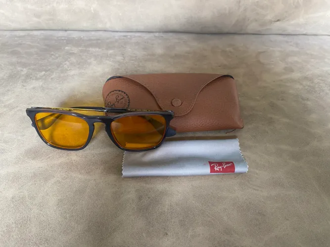 Óculos de Sol Ray Ban lentes Laranja