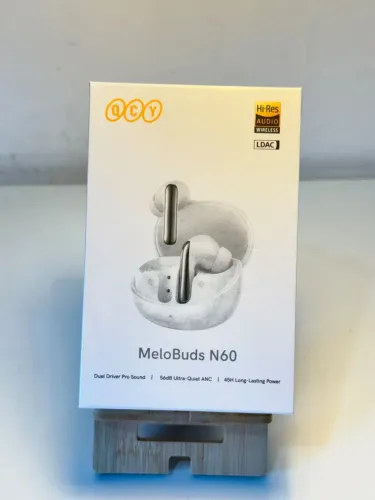 Fone de Ouvido QCY Melobuds N60 TWS Earbuds Bluetooth - Branco BH25HT19A (Lacrado)
