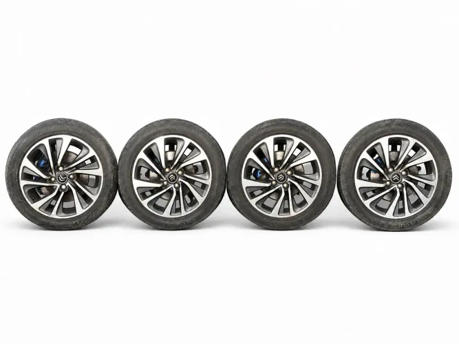 Jogo de rodas com pneus Citroen C4 lounge 4 furos ARO 17