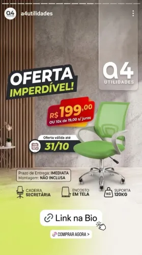 Cadeira secretária