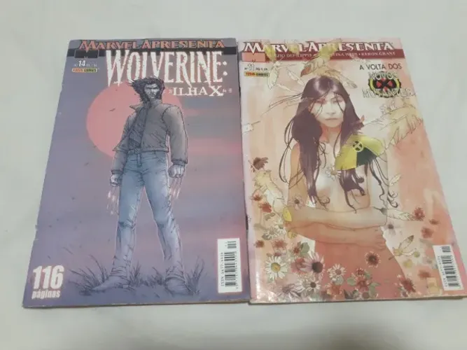 Wolverine O Fim 1-3, Ilha X A Volta dos Novos Mutantes todos por $30