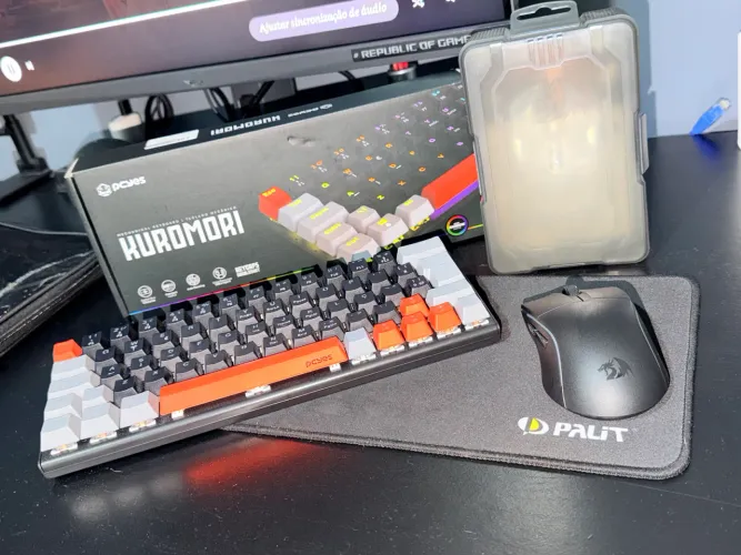 Kit mouse teclado gamer