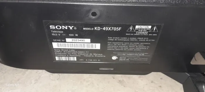 Tv 49" Sony