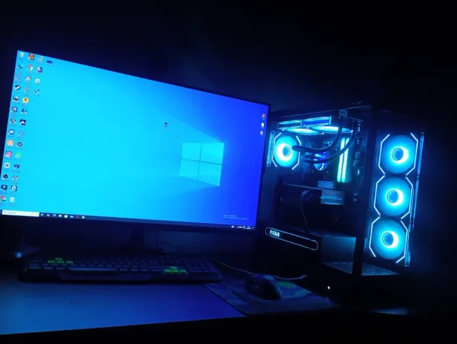 PC GAMER COMPLETO + MONITOR 32? 2.5K - ALTO DESEMPENHO 