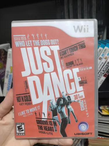 Just dance Nintendo Wii (capa reimpressa)