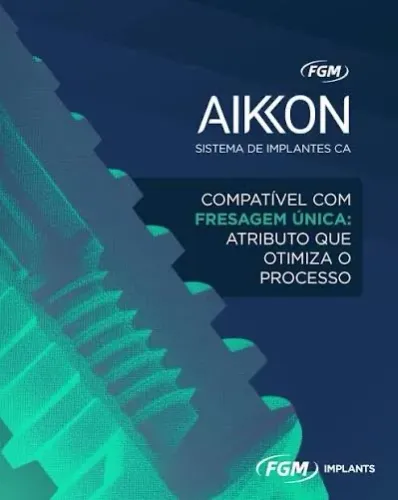 Implantes dentários FGM Cone Morse + Tapa implantes novos na caixa