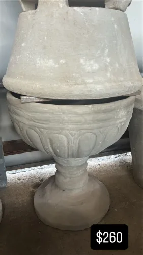 Vasos de cimento 