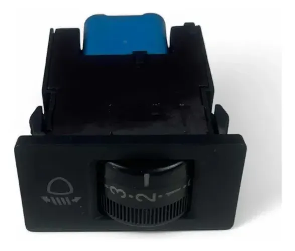 Botão Regulagem Altura Farol Jac J3 J6 2010 2014 L22037 Preto