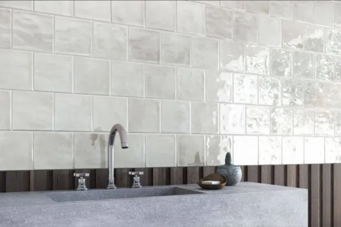 Revestimento 15,5x15,5cm Decortiles Marrakesh off white, 2x caixas com 1,29m2 cada