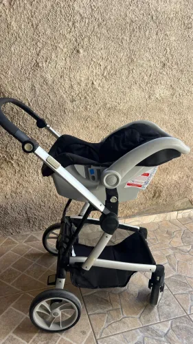 Carrinho Dzieco Moisés + Bebe conforto Galzerano