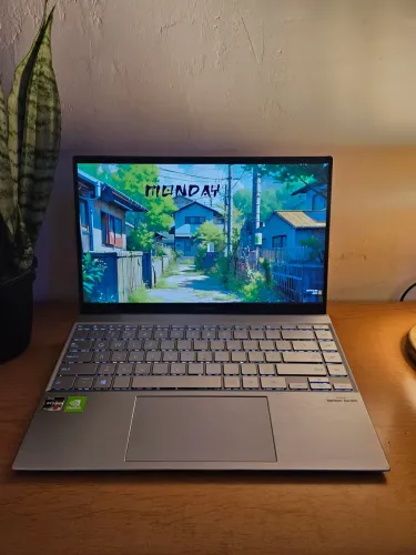 Notebook Asus Zenbook 14 | Ryzen 5 | Vídeo dedicado Nvidia