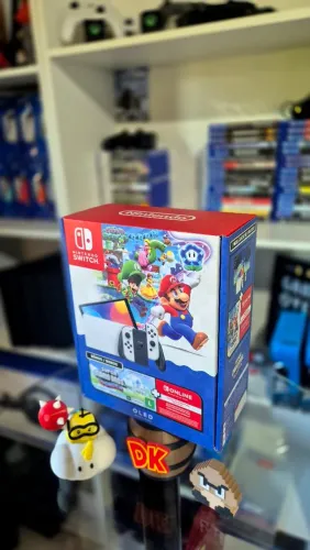 Nintendo Switch Oled 64GB<br>Oled 64GB<br>NOVO/LACRADO