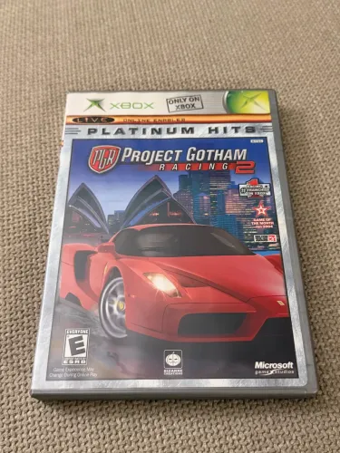 Project Gotham Racing 2 PGR Xbox Clássico
