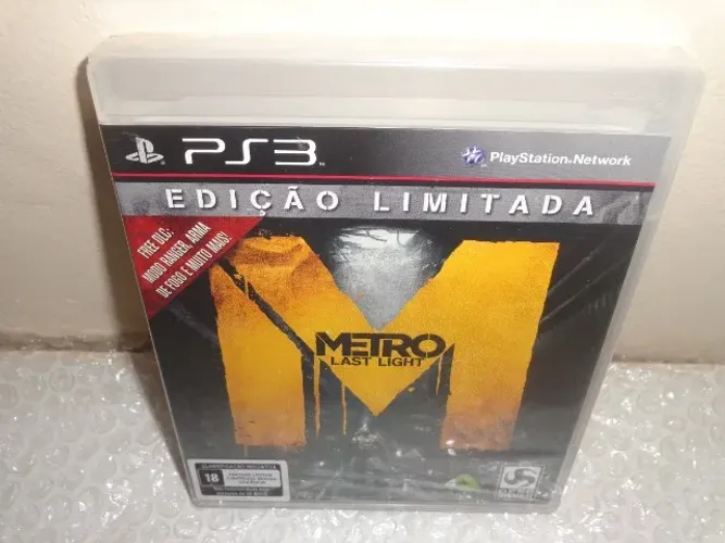 Metro Last Light - Ps3 - Lacrado De Fábrica
