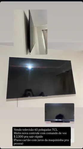 Televisão smart 65 polegadas