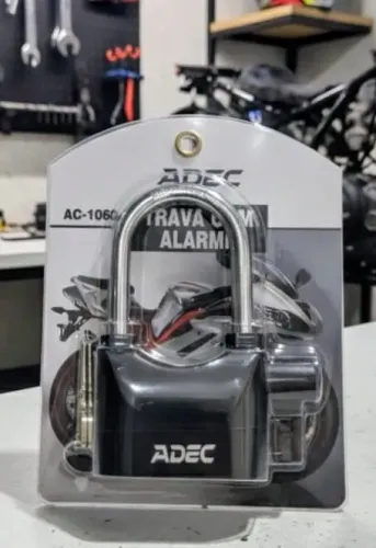 Cadeado Com Alarme - Modelo Ac-1060 *ENTREGA GRÁTIS*