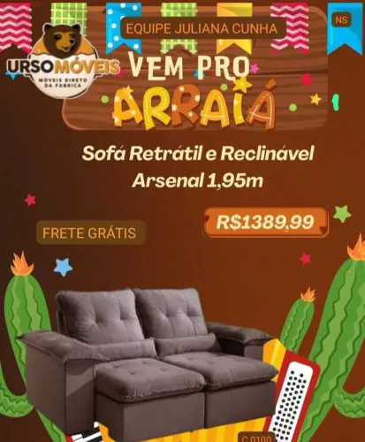 Sofá retrátil