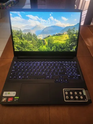 Notebook lenovo gaming Ryzen 7 5800h