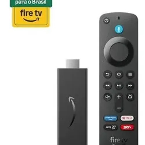 Fire TV Stick HD | Com controle remoto por voz com Alexa e Canais e Filmes liberados