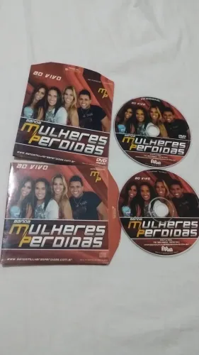 cd e dvd Banda Mulheres perdidas ao vivo em Aracaju