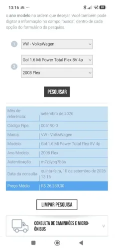 Volkswagen Gol Geração IV Power 1.6 8V MI Total Flex Mec. 4P 2008