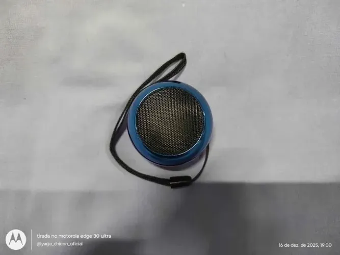 mini caixa de som