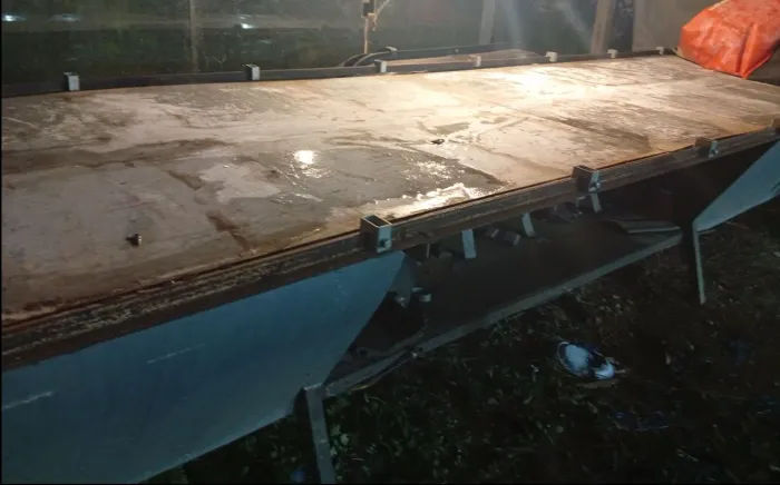 Mesa serigrafia térmica a gás 