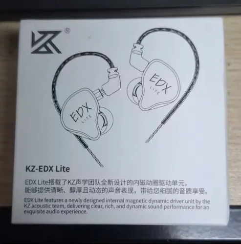 FONE KZ EDX LITE SEM MIC NOVO LACRADO
