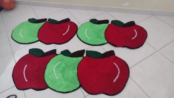 tapete frufru para cozinha