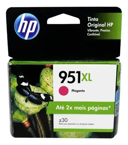 Cartucho De Tinta 951xl Hp Cn047ab Magenta