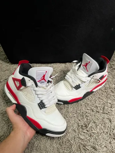Air Jordan 4 Red Cement - Original com Caixa