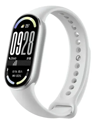 Relógio Xiaomi Mi Band 10 Global Caixa Prata/cinza