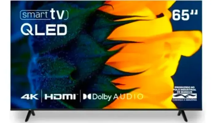 Smart TV 65" QLED 4K 65Q60D