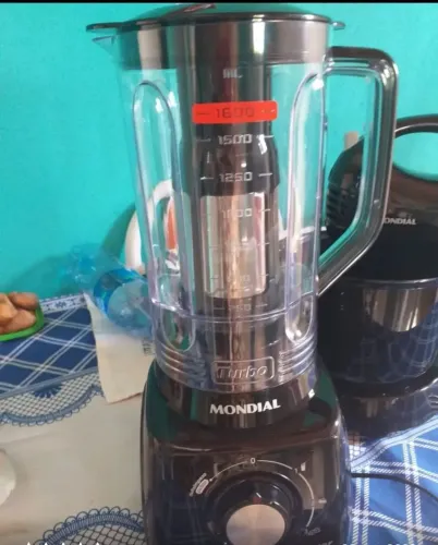 Liquidificador turbo pawer mondial 550w-99-fb