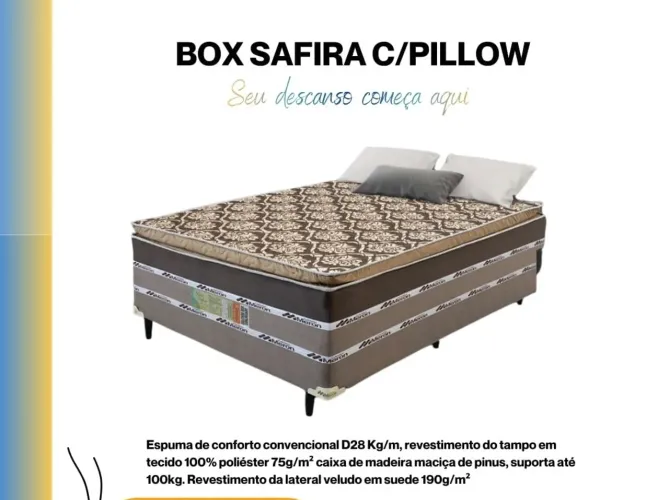 Cama nova tem conversa