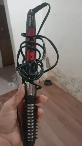 Escova Modeladora 2 em 1 Mondial Infinity Chrome EM-06