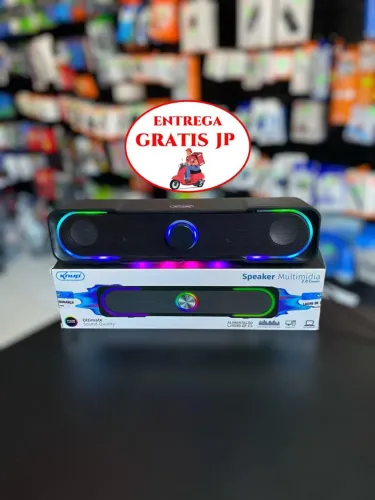 CAIXA DE SOM PARA PC RGB KNUP KP-RO803
