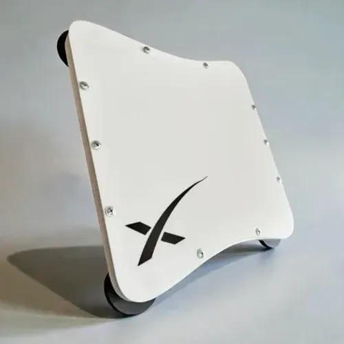 Case Starlink Mini Pvc Expandido Ímã Ultra Fixação Branco
