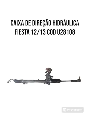 Caixa de direção hidráulica fiesta 12