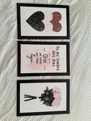 3 QUADROS DECORATIVOS