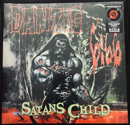 LP VINIL DANZIG 6:66 SATANS CHILD IMPORT. LACRADO ED. LIMIT. COLOR. HEAVY METAL MISFITS